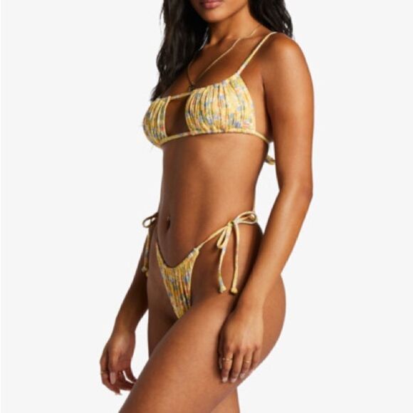 Billabong Southern Floral Alina Bralette Bikini Top - Picture 4 of 5